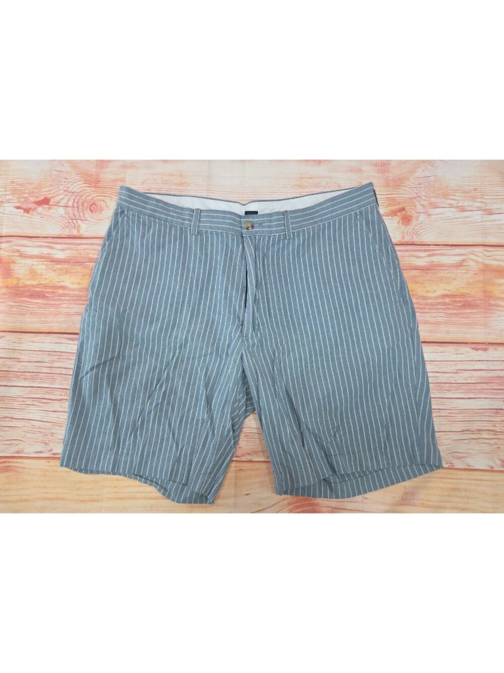 Polo Ralph Lauren Mens Blue Striped Prospect Shorts 38
